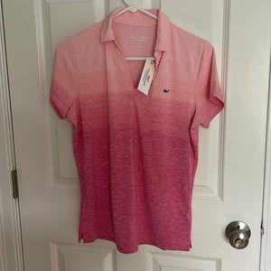 Vineyard Vines Ombre Performance Polo